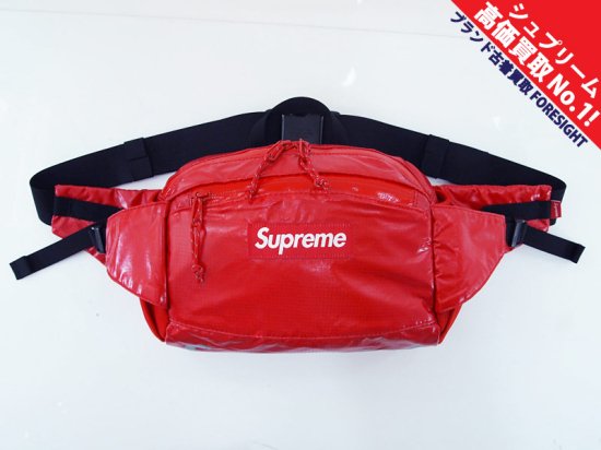 Supreme 'Waist Bag'ウエストバッグ 赤 レッド Red 17AW