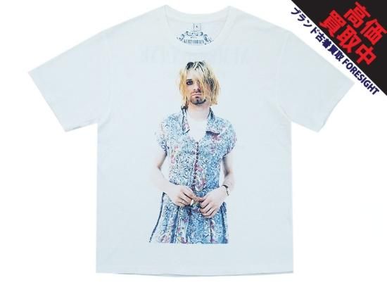 NUMBER(N)INE × HYSTERIC GLAMOUR 9周年記念 ‘カートコバーン’Tシャツ 白 ホワイト L ヒステリックグラマー  ナンバーナイン - ブランド古着の買取販売フォーサイト オンラインストア