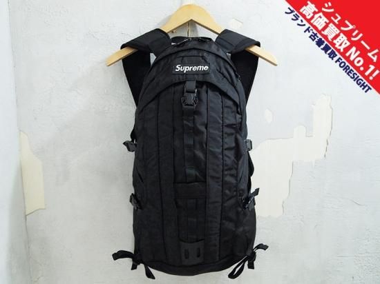 l*1様 Supreme 17th 04AW バックパック 黒 激レア 希少 ダ Supreme 17th 04AW バックパック 黒 激レア 希少 ダメージあり