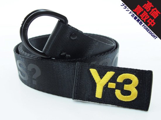 Y-3 (Yohji Yamamoto adidas) 'SLOGAN BELT'スローガン ベルト L