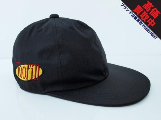 700FILL STORE LOGO CAP キャップ ストアーロゴ 中古 700fill 'Jerry Logo Cap'キャップ サイド ロゴ 刺繍 BLACK