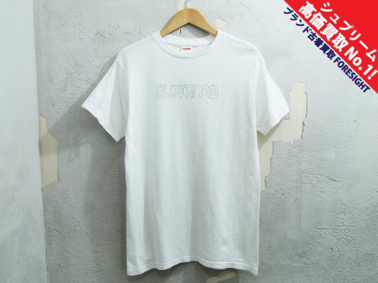 Supreme ステンシル ロゴ Tシャツ M 白 ホワイト White Stencil Logo