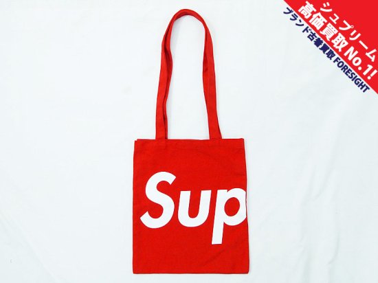 Supreme 'Tote Bag'トートバッグ BOOK VOL.4 付録 ムック本 赤 Box 