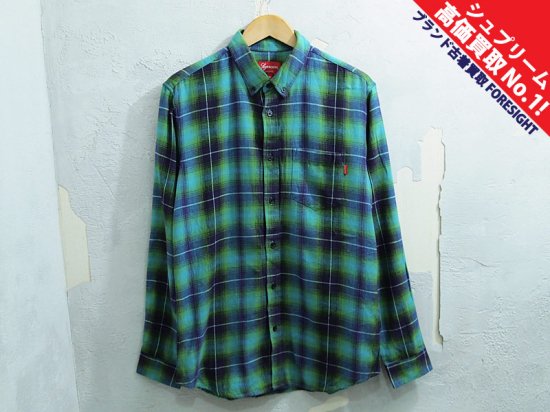 Supreme 'Shadow Plaid Flannel Shirt'プレイド フランネルシャツ ...