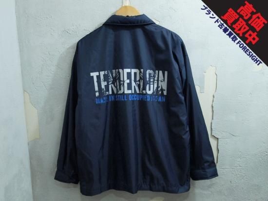 TENDERLOIN 'NYLON COACH JKT QB'ナイロン コーチジャケット ロゴ