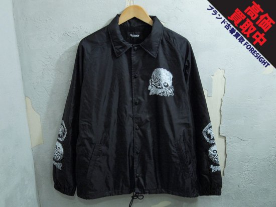 MASSES 'COACH JACKET SP'コーチジャケット スカル 黒 ブラック