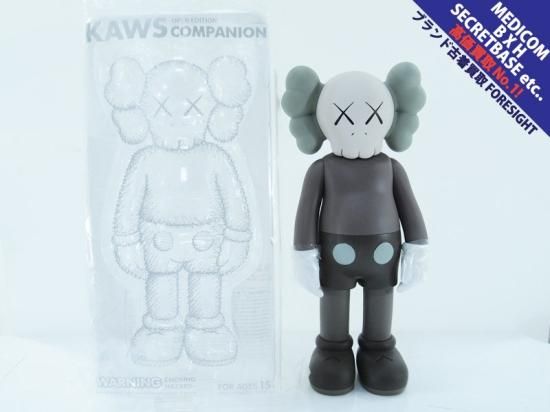 KAWS×MEDICOM TOY 'COMPANION OPEN EDITION BROWN