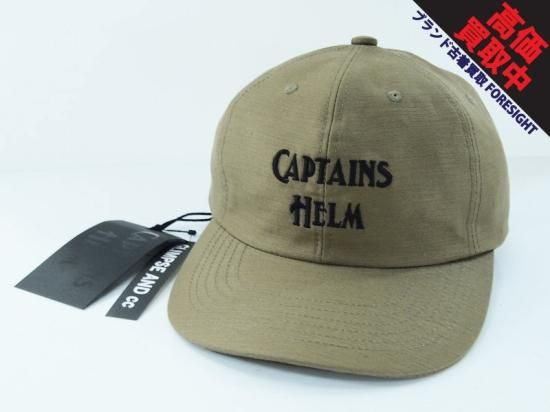 CAPTAINS HELM 'MILITARY LOGO CAP'ミリタリー ロゴ キャップ