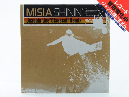 MISIA 'SHININ' (JOAQUIN JOE CLAUSSELL REMIX)'12inch レコード 
