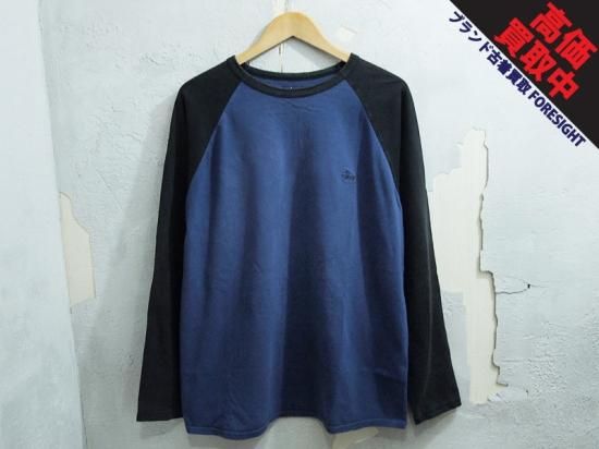 STUSSY 長袖 ラグラン Tシャツ ロンT ロングスリーブ ベース