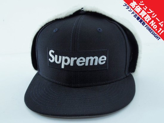 Supreme 'Earflap Box Logo New Era'イヤーフラップ ボックスロゴ