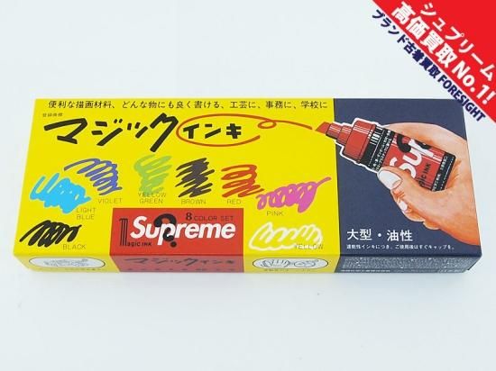 supreme マジックインキ 4セット - ペン/マーカー