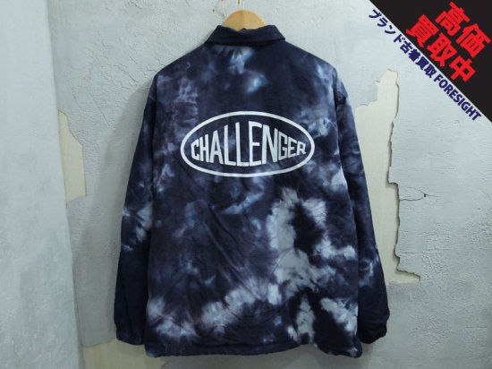 CHALLENGER 'TIE DYE LOGO COACH JACKET'タイダイ コーチジャケット オーバル ロゴ チャレンジャー -  ブランド古着の買取販売フォーサイト オンラインストア