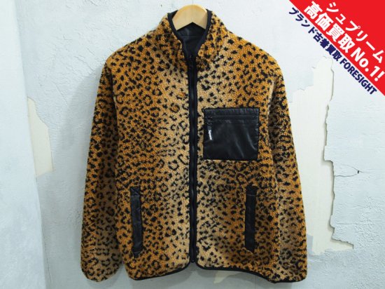 Supreme 'Leopard Fleece Reversible Jacket'フリースジャケット