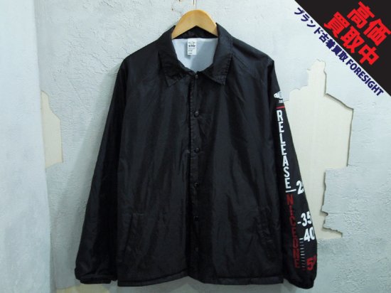 CHALLENGER POP UP 限定'COACH JACKET'コーチジャケット 黒 ブラック BLACK チャレンジャー XL -  ブランド古着の買取販売フォーサイト オンラインストア