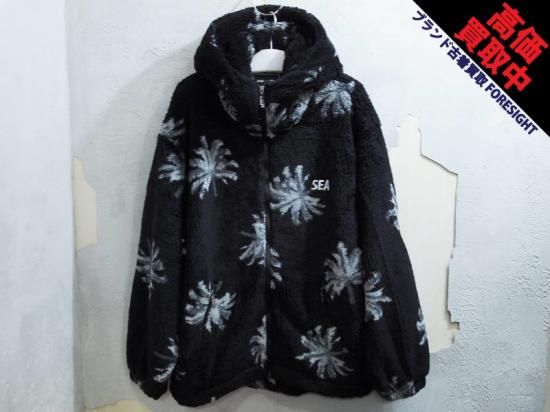 WIND AND SEA palm tree freece parka XLお支払い予定日をご連絡下さい