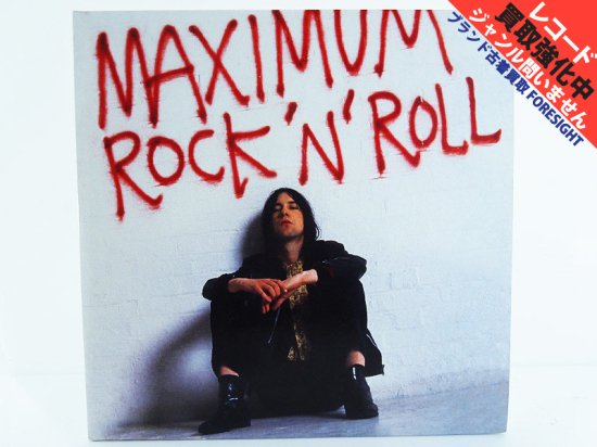 Primal Scream ‘maximum Rock N Roll The Singles2枚組み Lp レコード アナログ盤