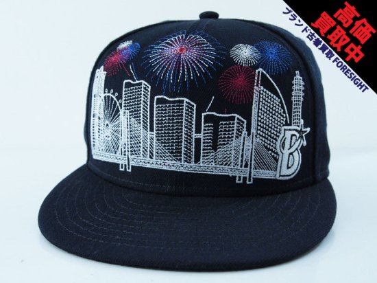 横浜DeNAベイスターズ NEW ERA YOKOHAMA CITY FIREWORKS SNAPBACK CAP ニューエラ スナップバック キャップ  BAYSTARS ネイビー 花火 - ブランド古着の買取販売フォーサイト オンラインストア