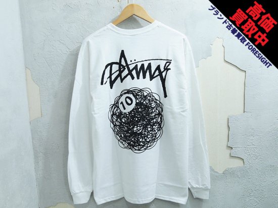 DAMA SURFBOARDS L/S TEE 長袖 Tシャツ ロンT ロングスリーブ 白 ホワイト L ダマサーフボード -  ブランド古着の買取販売フォーサイト オンラインストア