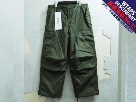 WTAPS 'MILT0001 / TROUSERS / NYCO. OXFORD'カーゴパンツ OLIVE DRAB OD オリーブ ドラブ  ダブルタップス - ブランド古着の買取販売フォーサイト オンラインストア