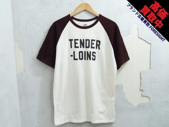 希少品！ TENDERLOIN TEE 半袖 Tシャツ バーガンディー 赤 M