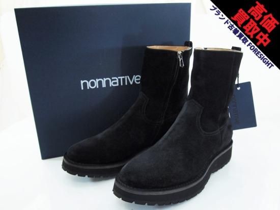 nonnative × MINEDENIM 'SIDE ZIP BOOTS'サイドジップ ブーツ スエード 