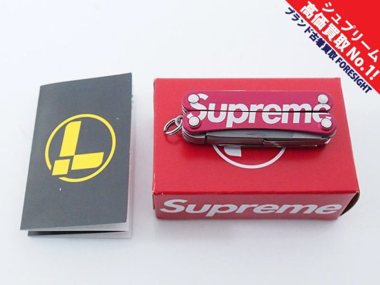 Supreme × Leatherman 'Squirt PS4 Multitool'レザーマン マルチツール