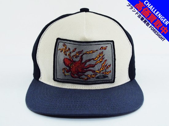 CHALLENGER 直営店限定 'FIRE OCTOPUS CAP'キャップ オクトパス