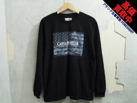 CAPTAINS HELM × Los Angeles Apparel 'CAPTAIN'S FLAG L/S TEE'長袖 T