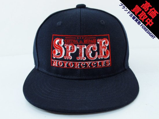 極美品 SPICE MOTORCYCLES SNAPBACK CAP スナップバック キャップ