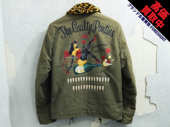 WACKO MARIA 'N-1 DECK JACKET'デッキジャケット シャンパン デビル