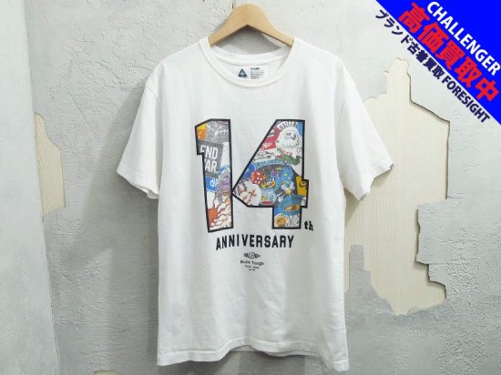 CHALLENGER 14周年記念 ‘14th TEE’Tシャツ ロゴ 白 ホワイト WHITE チャレンジャー -  ブランド古着の買取販売フォーサイト オンラインストア