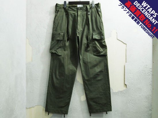 WTAPS 'JUNGLE COUNTRY / TROUSERS . COTTON . WEATHER'ジャングル 