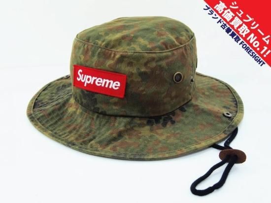 Supreme 'Military Boonie'ミリタリー ブーニー ハット Hat Flecktarn Camo カモ 迷彩 S/M シュプリーム  - ブランド古着の買取販売フォーサイト オンラインストア