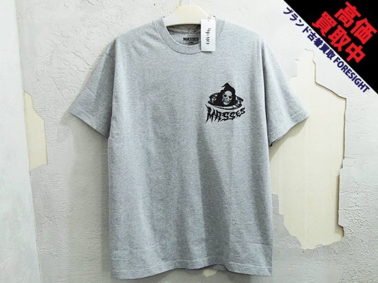 MASSES 'T-SHIRT REAPER'Tシャツ リーパー 死神 ヘザー グレー 灰 L マシス - ブランド古着の買取販売フォーサイト  オンラインストア