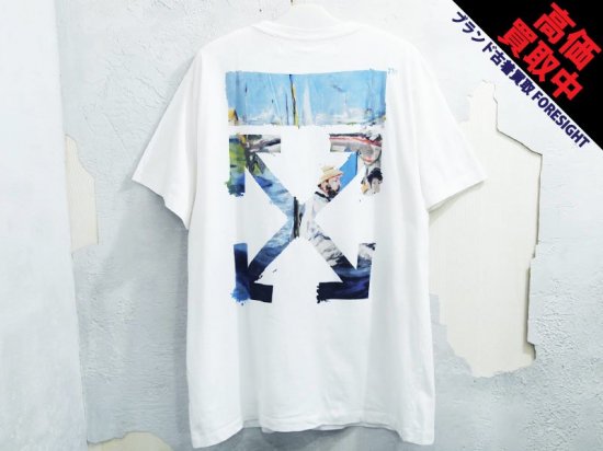 Off-White 'COLORED ARROWS S/S OVER TEE'オーバーサイズ Tシャツ アロー S オフホワイト -  ブランド古着の買取販売フォーサイト オンラインストア