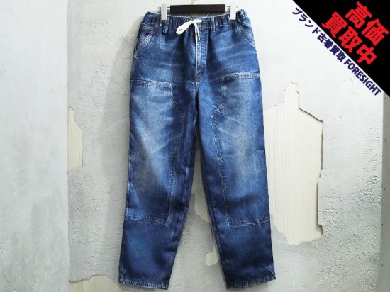 US 三軒茶屋 'Fake Double Knee Carpenter Easy Pants'イージーパンツ フェイク ダブルニー アス 2000  インディゴ - ブランド古着の買取販売フォーサイト オンラインストア