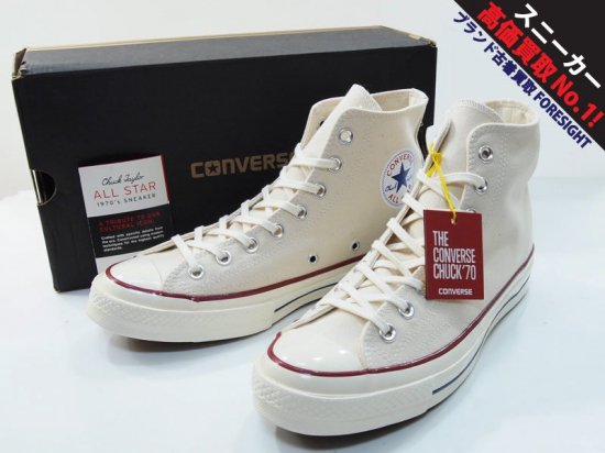 CONVERSE 日本未発売 PREMIUM LINE CT70 HI チャックテイラー オールスター 26.5cm PARCHMENT 生成り  ナチュラル コンバース - ブランド古着の買取販売フォーサイト オンラインストア