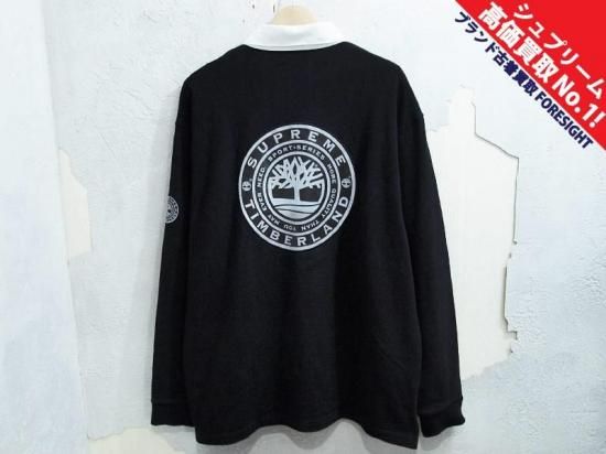 ■最終値下げ■Timberland x Supreme ラガーシャツ Mサイズ Supreme × Timberland 'Rugby'ラグビーシャツ ラガーシャツ XL