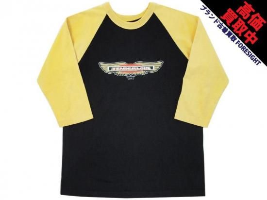 全国送料無料の通販 'RAGLAN'七分袖 TENDERLOIN ラグラン ウイングロゴ L Tシャツ シャツ