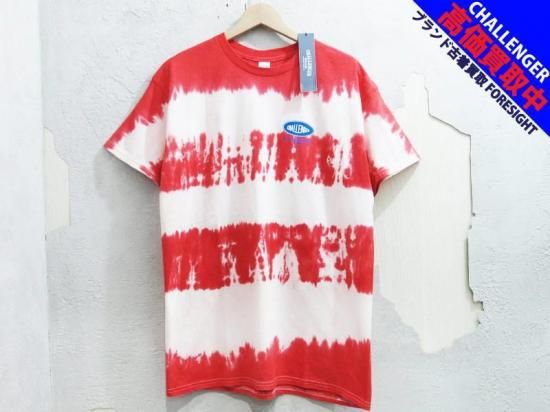 チャレンジャー タイダイ Tシャツ 新品未使用 Lサイズ CHALLENGER 'S/S TIE DYE BORDER TEE'タイダイ ボーダー Tシャツ