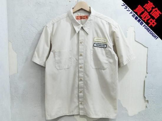 テンダーロイン 半袖ワークシャツ L 第2ボタン欠損 TENDERLOIN - 新品未使用 Lサイズ テンダーロイン半袖ワーク