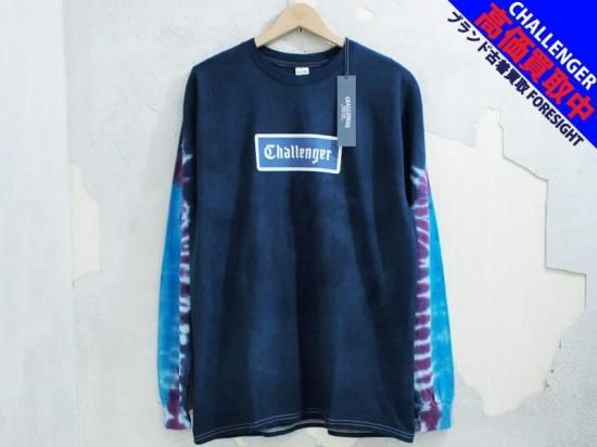 CHALLENGER 'L/S TIE DYE LOGO TEE'タイダイ 長袖 Tシャツ ロンT