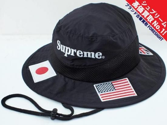 シュプリームブーニーハットM/Lサイズ　ブラック Amazon | [シュプリーム] Military Boonie Hat ミリタリー