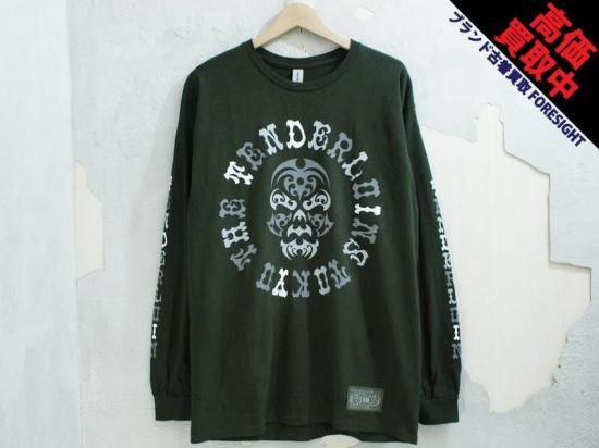 TENDERLOIN 直営店限定 'TEE L/S BS' 長袖 Tシャツ ロンT ロング