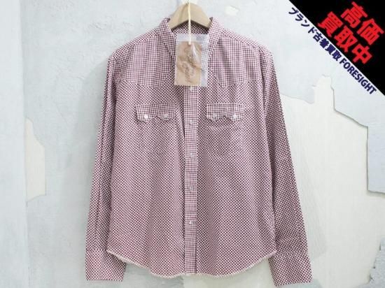 TENDERLOIN 'SADDLEMAN SHT B L/S'サドルマン シャツ チェック S