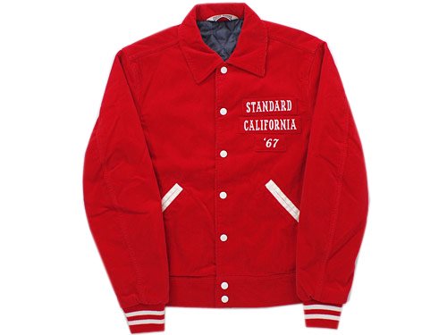 STANDARD CALIFORNIA 'CORDUROY LETTERED JACKET