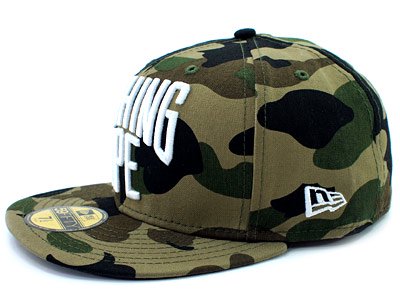 A BATHING APE '1ST CAMO NEW ERA CAP'ニューエラキャップ