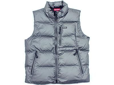 Supreme 'Silver Ski Down Vest'シルバースキー ダウンベスト