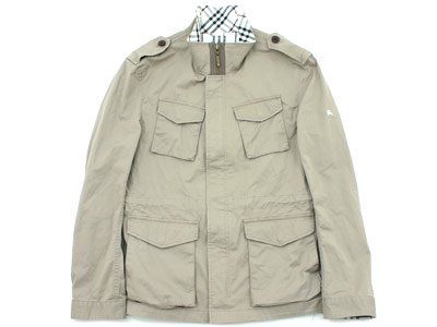 BURBERRY BLACK LABEL 'M-65'ミリタリージャケット チェック